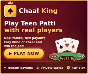 Chaal King - Play Teen Patti with real players